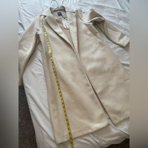 Zara fabric coat with pockets